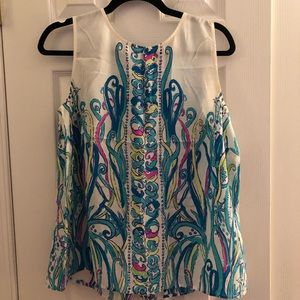 Lilly silk tank